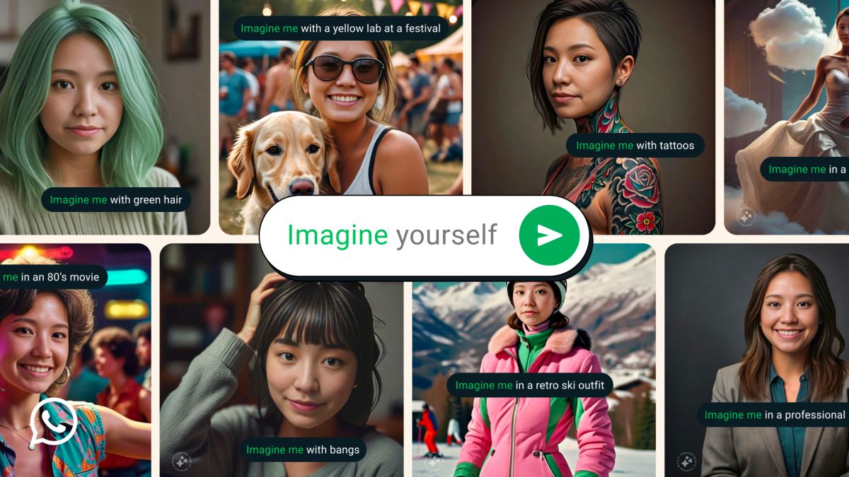 Meta AI 来啦！用Imagine Me功能，一句话一张图，变身梦想中的自己！插图