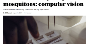 比尔·盖茨出动AI大战蚊子，助力抗击疟疾！缩略图