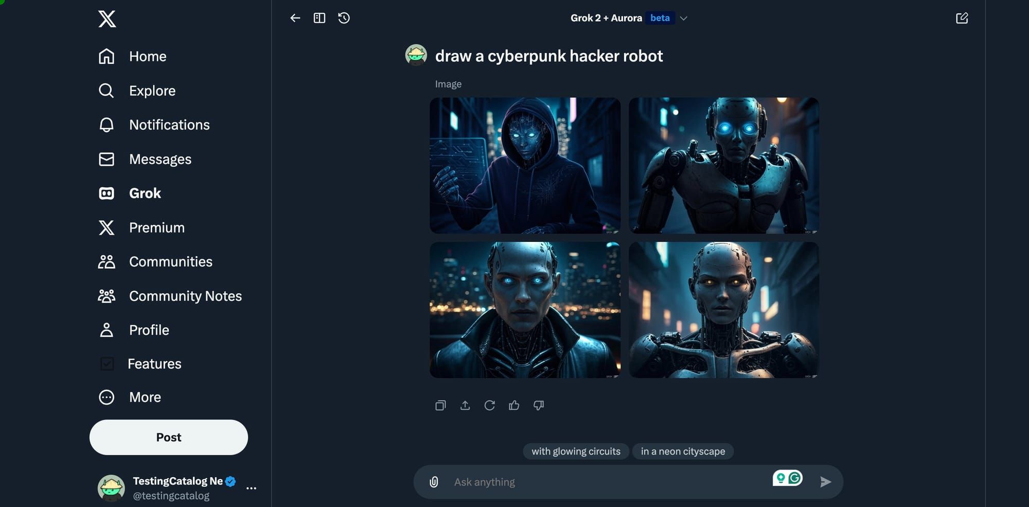 DALL-E 遇到对手了，Aurora 文生图 AI 模型向X的高级用户开放插图1