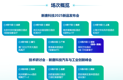 新唐科技2025新品和新技术巡回发布会，科技创新，未来就靠它！缩略图