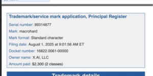 马斯克注册Macrohard商标公开叫板微软，AI领域再掀巨头博弈缩略图