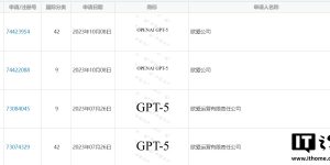 OpenAI在华申请GPT-5商标遭集体驳回，AI技术术语私有化再遇阻缩略图