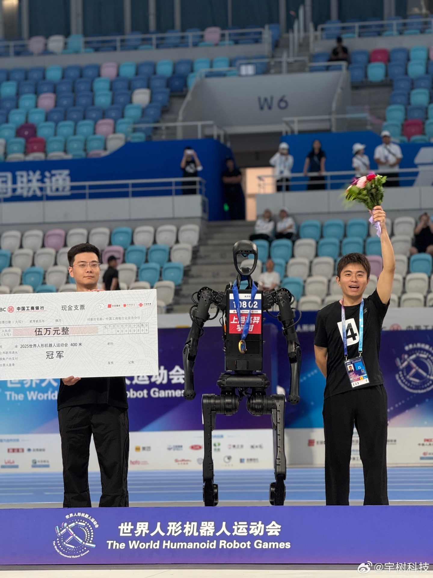 人形机器人运动会创历史:宇树H1包揽双冠,400米跑出1分23秒惊人成绩插图2 人形机器人运动会创历史:宇树H1包揽双冠,400米跑出1分23秒惊人成绩插图2