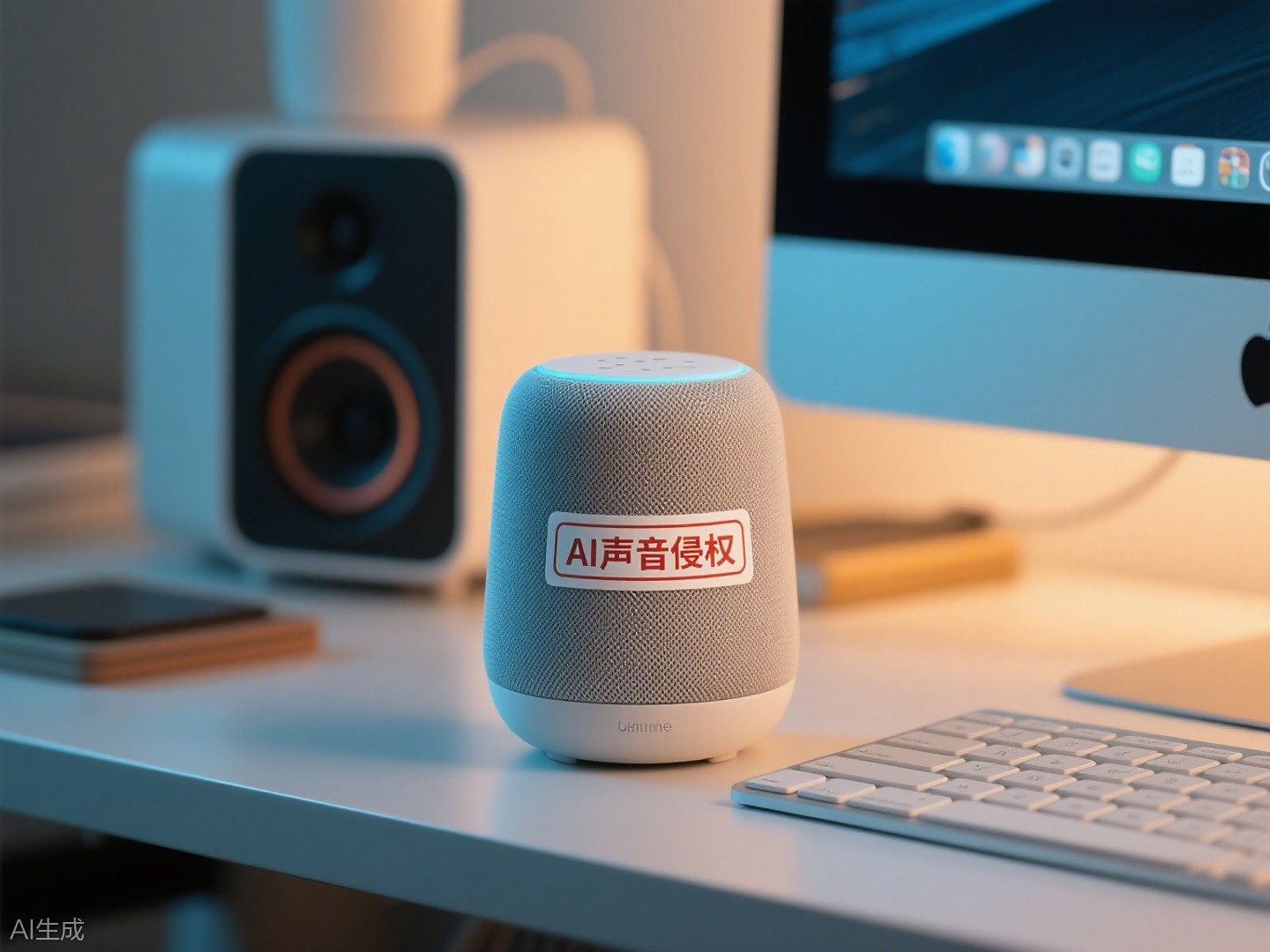 AI深度伪造声音侵权案宣判：未经授权模仿名人声音构成违法，商家被判赔12万插图