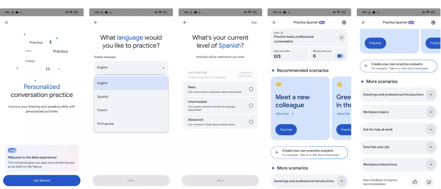 谷歌翻译重磅升级:全新练习模式剑指语言学习市场插图 谷歌翻译重磅升级:全新练习模式剑指语言学习市场插图