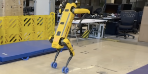 Spot机器人学会后空翻，走路都更像真动物了缩略图