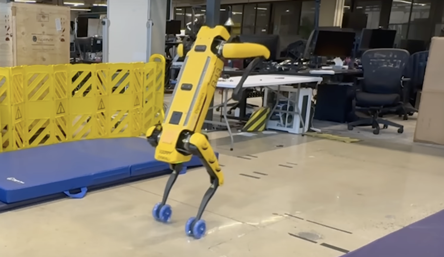 Spot机器人学会后空翻,走路都更像真动物了插图 Spot机器人学会后空翻,走路都更像真动物了插图