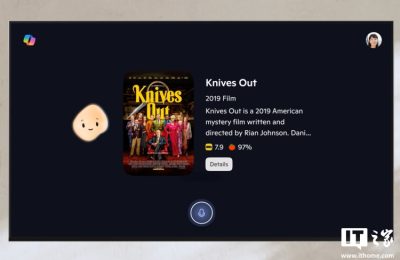 微软Copilot AI助手上线三星2025电视和显示器，查剧聊天样样行缩略图