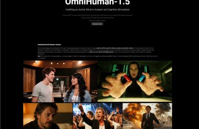 字节新出的OmniHuman-1.5太牛了！一张图加段音频，立马变超真视频，AI数字人又升级了！缩略图