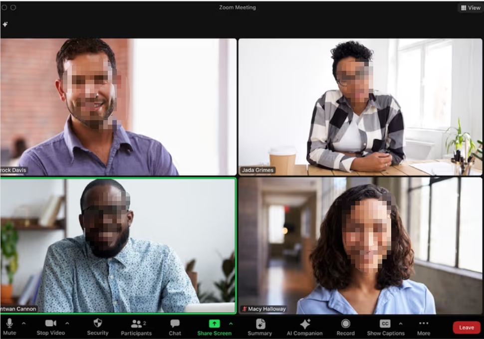 Zoom新功能：AI助手给迟到的人划重点，会议内容一目了然插图