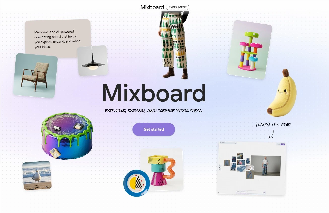 谷歌用香蕉搞出个AI神器Mixboard,设计灵感一键变现实插图 谷歌用香蕉搞出个AI神器Mixboard,设计灵感一键变现实插图