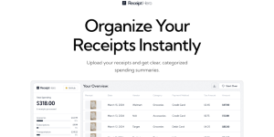 拍照就记账？AI神器ReceiptHero火了，95%准确率让手写账单成过去缩略图