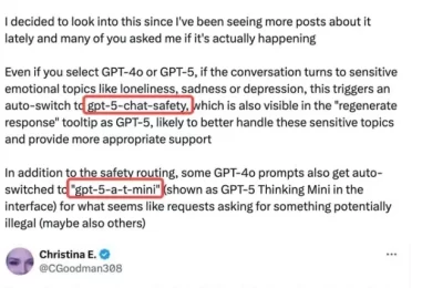 OpenAI偷偷换模型，付钱的用户怎么办？缩略图