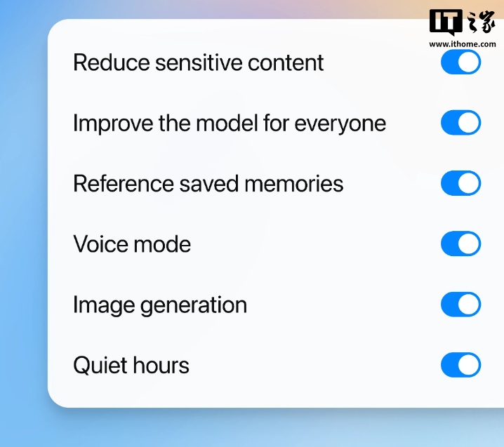 OpenAI给ChatGPT加了家长控制,能管使用时间还能过滤敏感内容插图1 OpenAI给ChatGPT加了家长控制,能管使用时间还能过滤敏感内容插图1