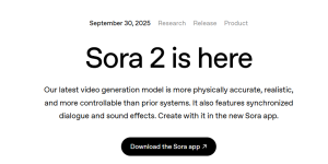 OpenAI放大招！Sora2来了，还搞了个能自动生成音视频的TikTok缩略图