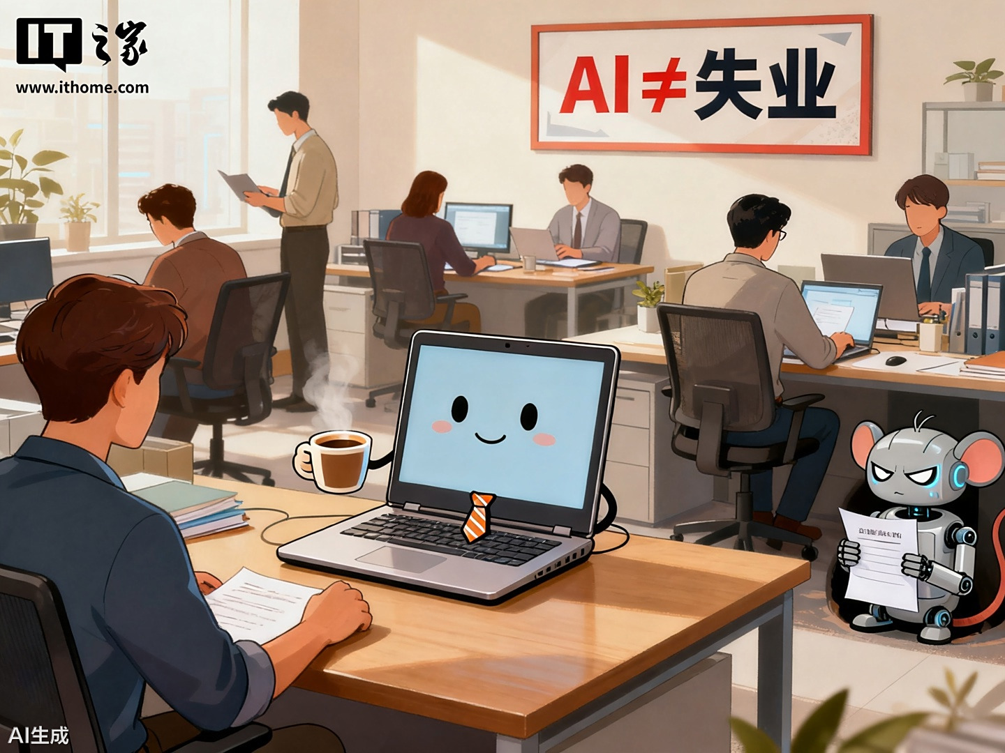 AI没抢走那么多饭碗？耶鲁最新研究出人意料插图