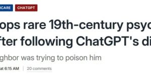 60岁大爷AI养生3个月，结果吃进医院了？AI精神病蔓延，OpenAI急招医生救场缩略图