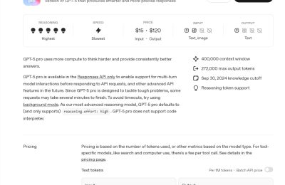 OpenAI放大招！GPT-5 Pro API来了缩略图