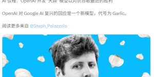 OpenAI 被曝偷偷搞新大模型，代号大蒜，据说比谷歌 Gemini 3 还强缩略图