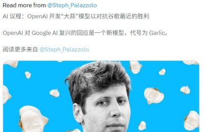 OpenAI 被曝偷偷搞新大模型，代号大蒜，据说比谷歌 Gemini 3 还强缩略图