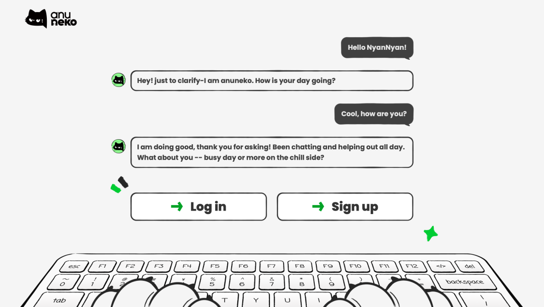 米哈游蔡浩宇搞出个游戏版ChatGPT!AI聊天软件AnuNeko上线,战斗力爆表插图 米哈游蔡浩宇搞出个游戏版ChatGPT!AI聊天软件AnuNeko上线,战斗力爆表插图