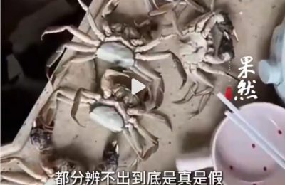 顾客用AI造假螃蟹损坏图骗退款，被拘8天还追回全款缩略图