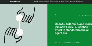 AI智能体开源基金会来了！OpenAI、谷歌、亚马逊AWS联手，要打破新垄断缩略图