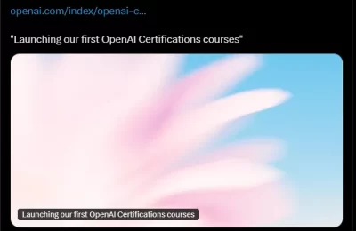 OpenAI搞起AI认证了！教师版上线Coursera，学完就能考，考完还能找工作缩略图