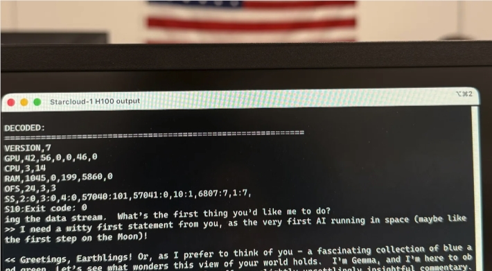第一个太空数据中心来了！Starcloud 在轨道上训练大模型插图