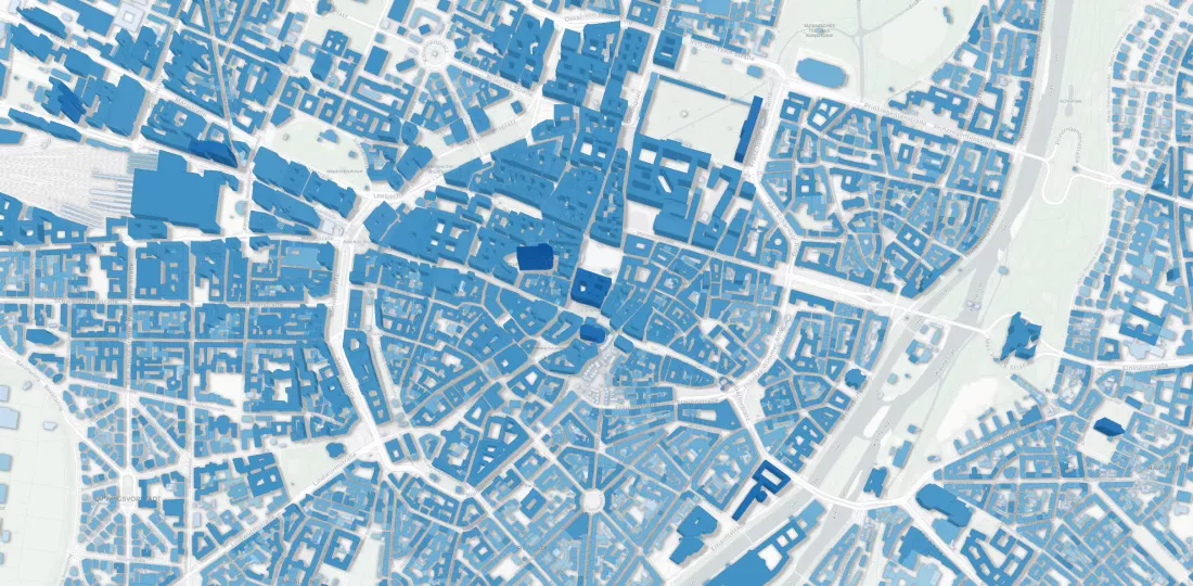 机器学习帮科研人员画出全球最大的3D建筑地图，亚洲有12.2亿座建筑上榜插图