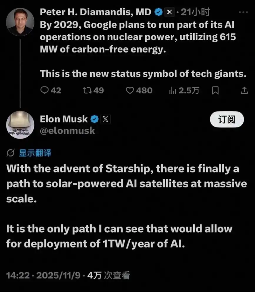 SpaceX搞太空数据中心，马斯克这是要重新定义算力？插图1