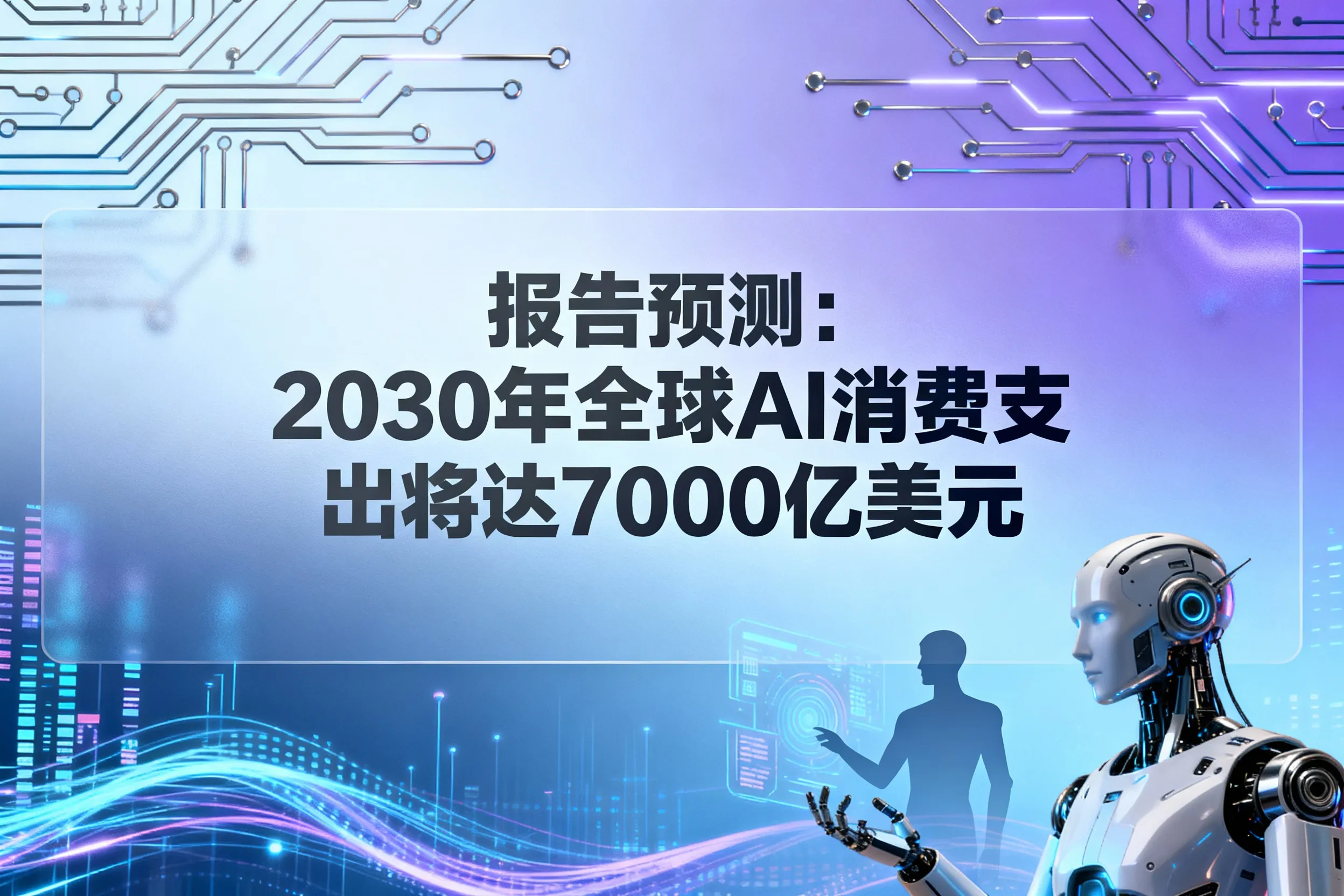 报告预测：到2030年，全球AI消费要花7000亿美元插图